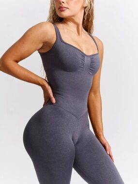 BuffBunny Shape Seamless Bodysuit Black